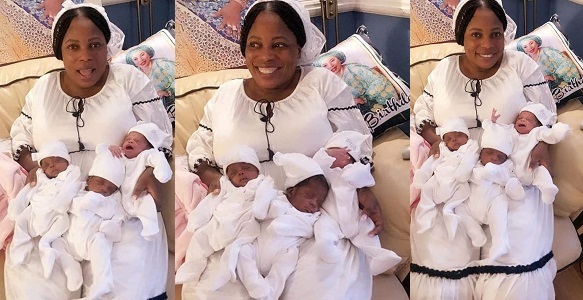 52-year-old woman delivers triplets