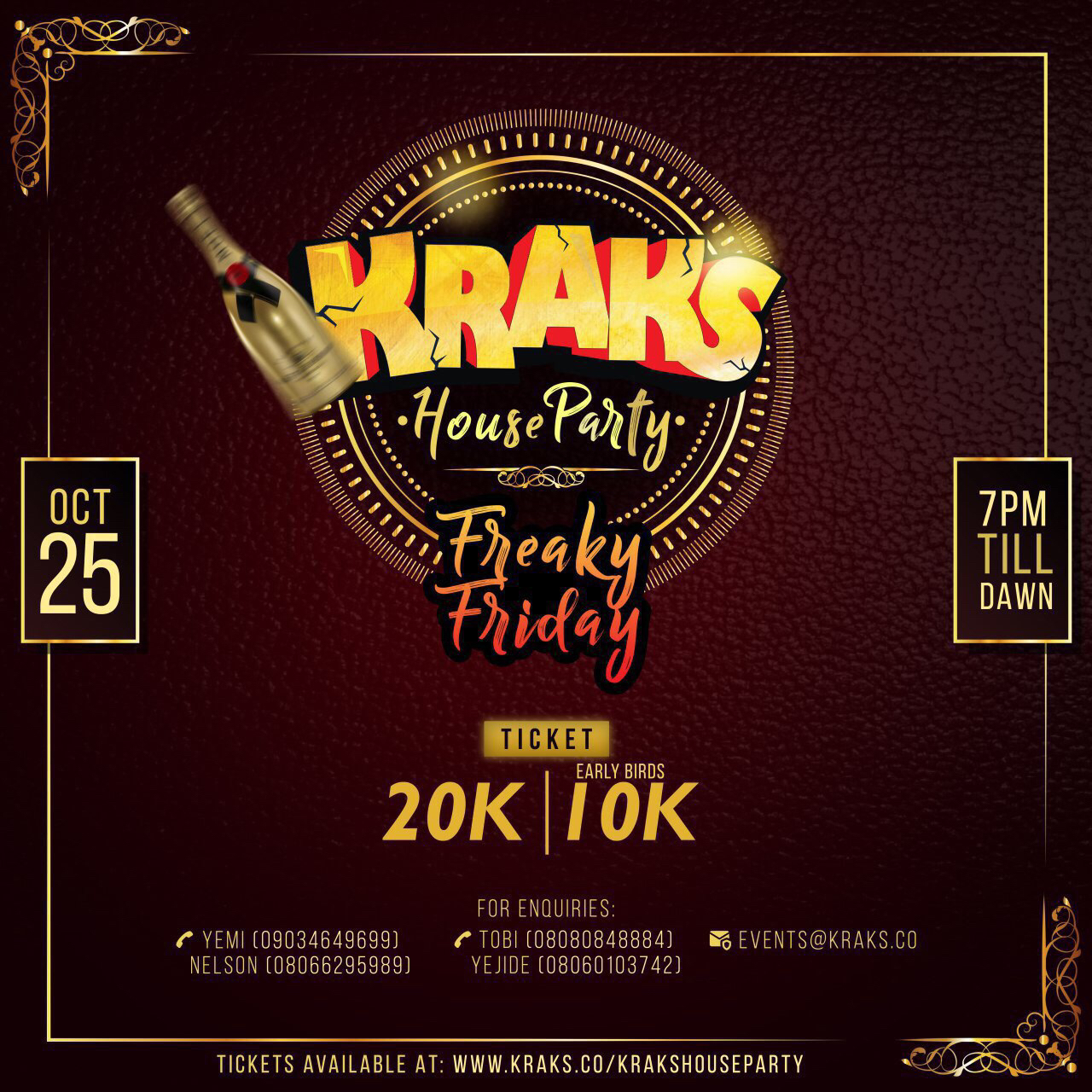 Kraks TV Announces Second Edition of “Kraks House Party”