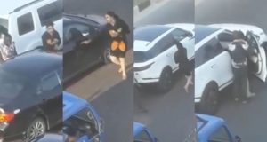 Bobrisky car bashed