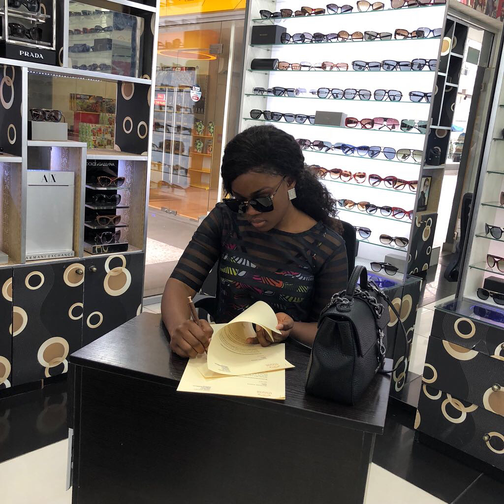 Tacha signs Endorsement deal