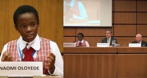 Nigerian Girl Speaking