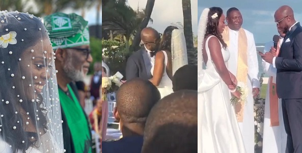 Governor Rotimi Akeredolu's daughter's wedding