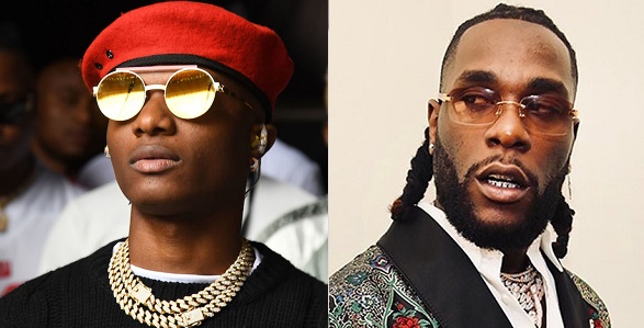 Wizkid congratulates Burna Boy