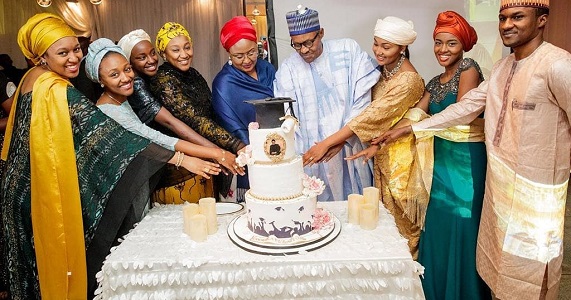 Aisha Buhari celebrates