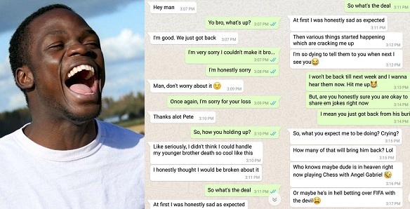 Hilarious Whatsapp Conversation of the day (Screenshots) - YabaLeftOnline