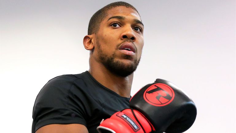 Anthony Joshua Commends