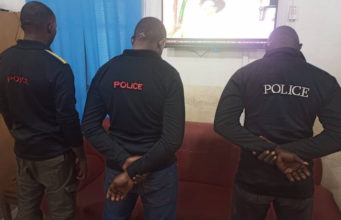 Police parade officers