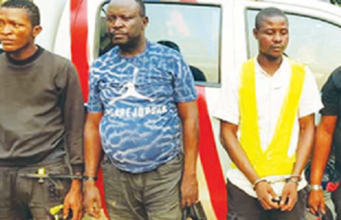 Police arrests suspects