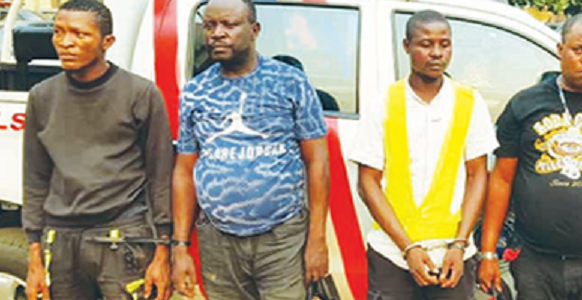Police arrests suspects