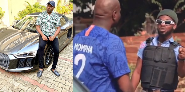 Socialite Mompha flaunts