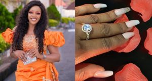 Nollywood actress Eve Esin shows