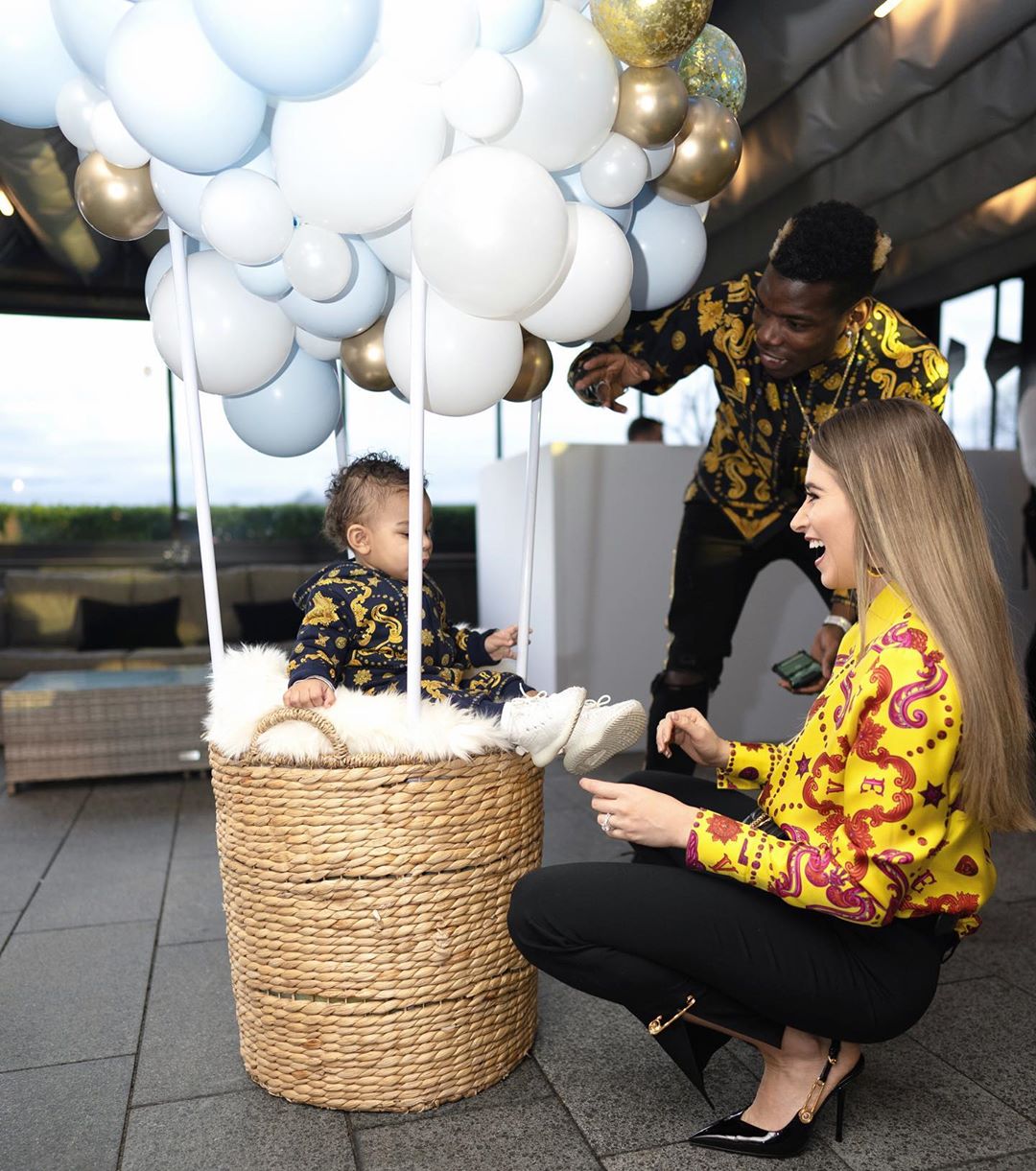 Paul Pogba celebrates his wife Zulay on her 28th birthday (Photos)