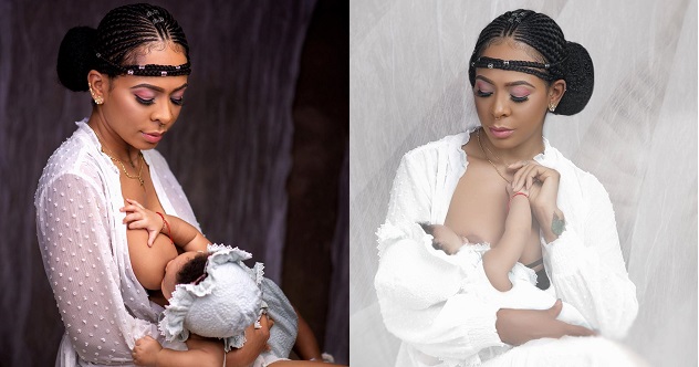 Tboss breastfeeds
