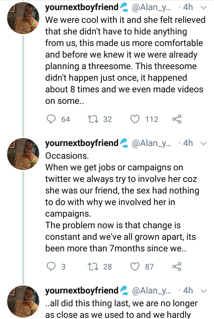 Two male Twitter influencers