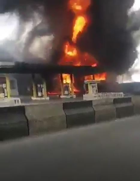 NNPC mega station fire