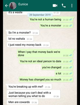 Working class lady blows hot on her unemployed boyfriend after discovering that he “squandered” her money (Screenshots) 6