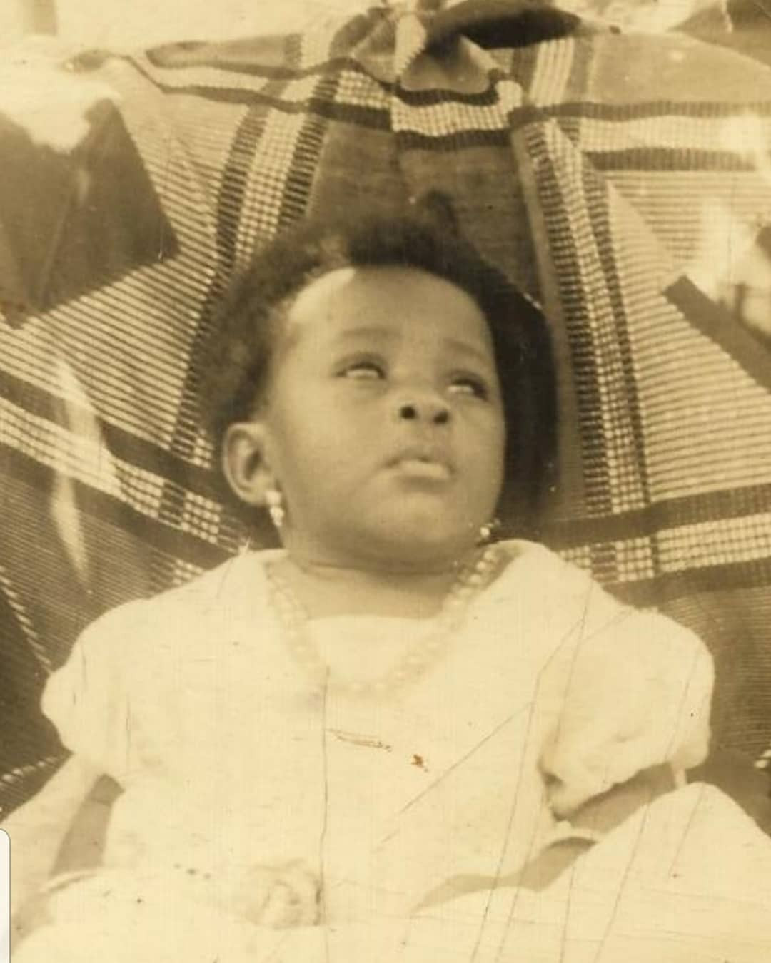Actress, Ireti Doyle shares her beautiful childhood photos to celebrate