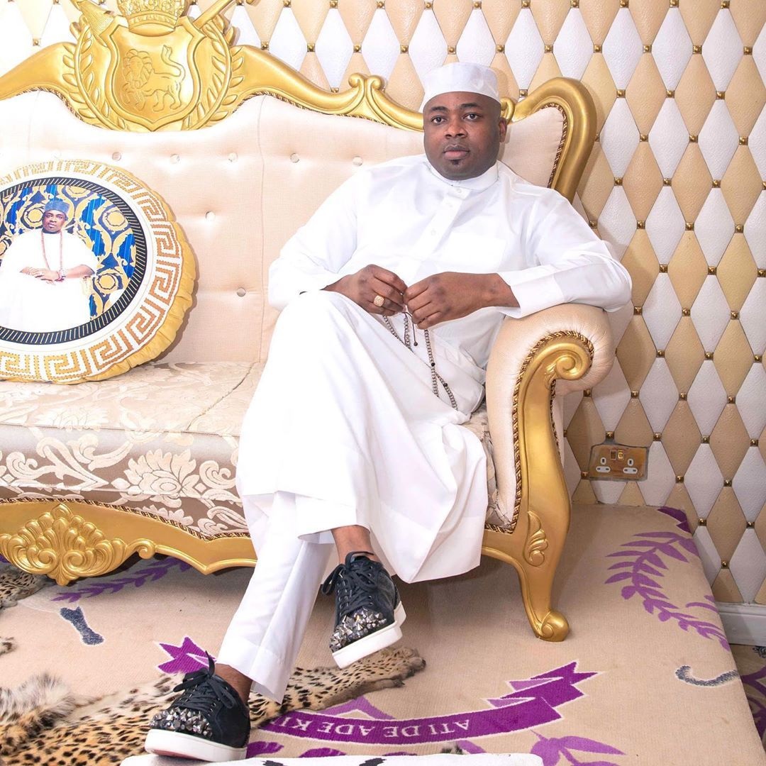 Oba Elegushi celebrates