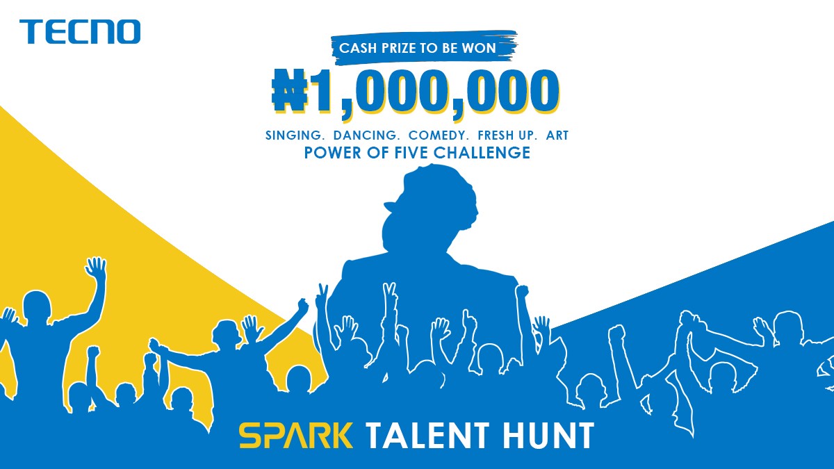 ₦1M and TECNO Spark 5 Up for Grabs in Spark Talent Hunt 2.0