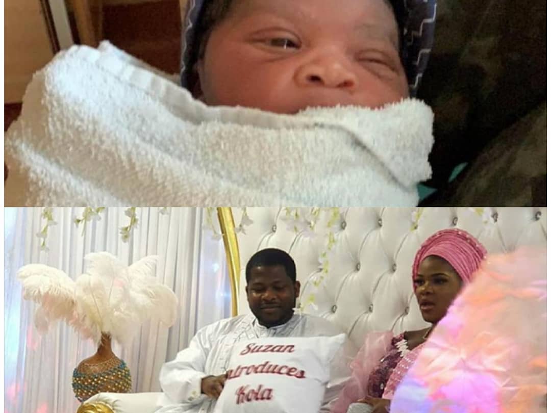 Obesere welcomes grandchild