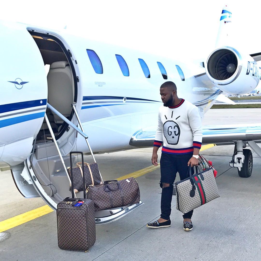 Hushpuppi-jet Hushpuppi-jet