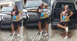 Actress Uche Elendu buys