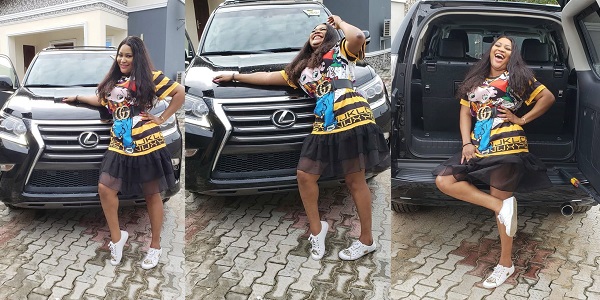 Actress Uche Elendu buys