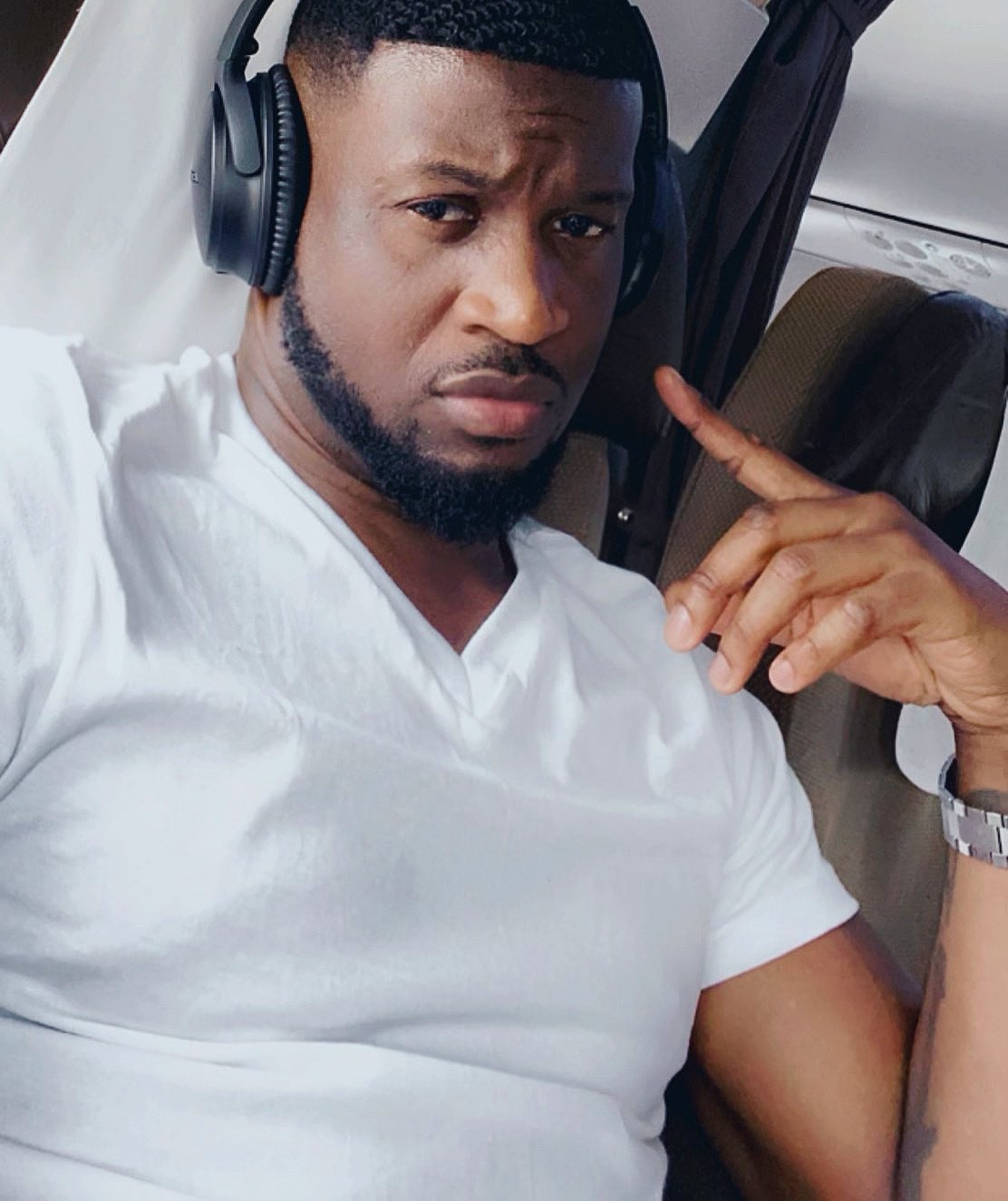 Peter Okoye claims he is living his best life