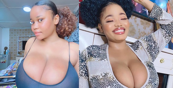 Nigerian Instagram comedienne, Ada la Pinky talks about whether or not her  boobs are real or fake - YabaLeftOnline