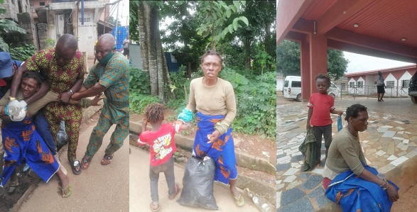 Mentally unstable with child