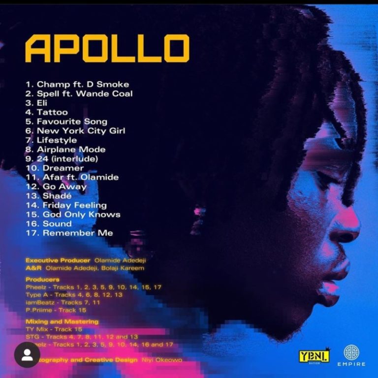 Fireboy Apollo Album