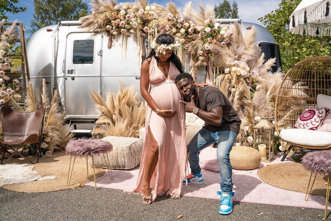 Kevin Hart and wife