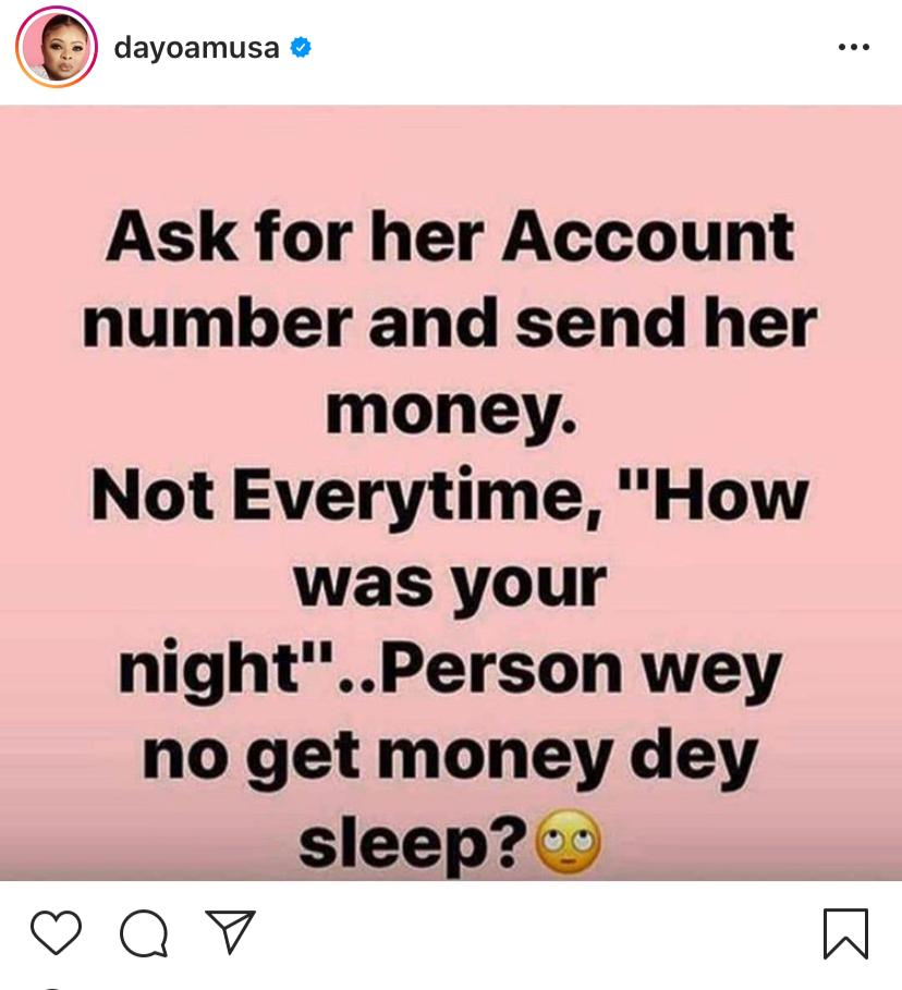 Dayo Amusa gives