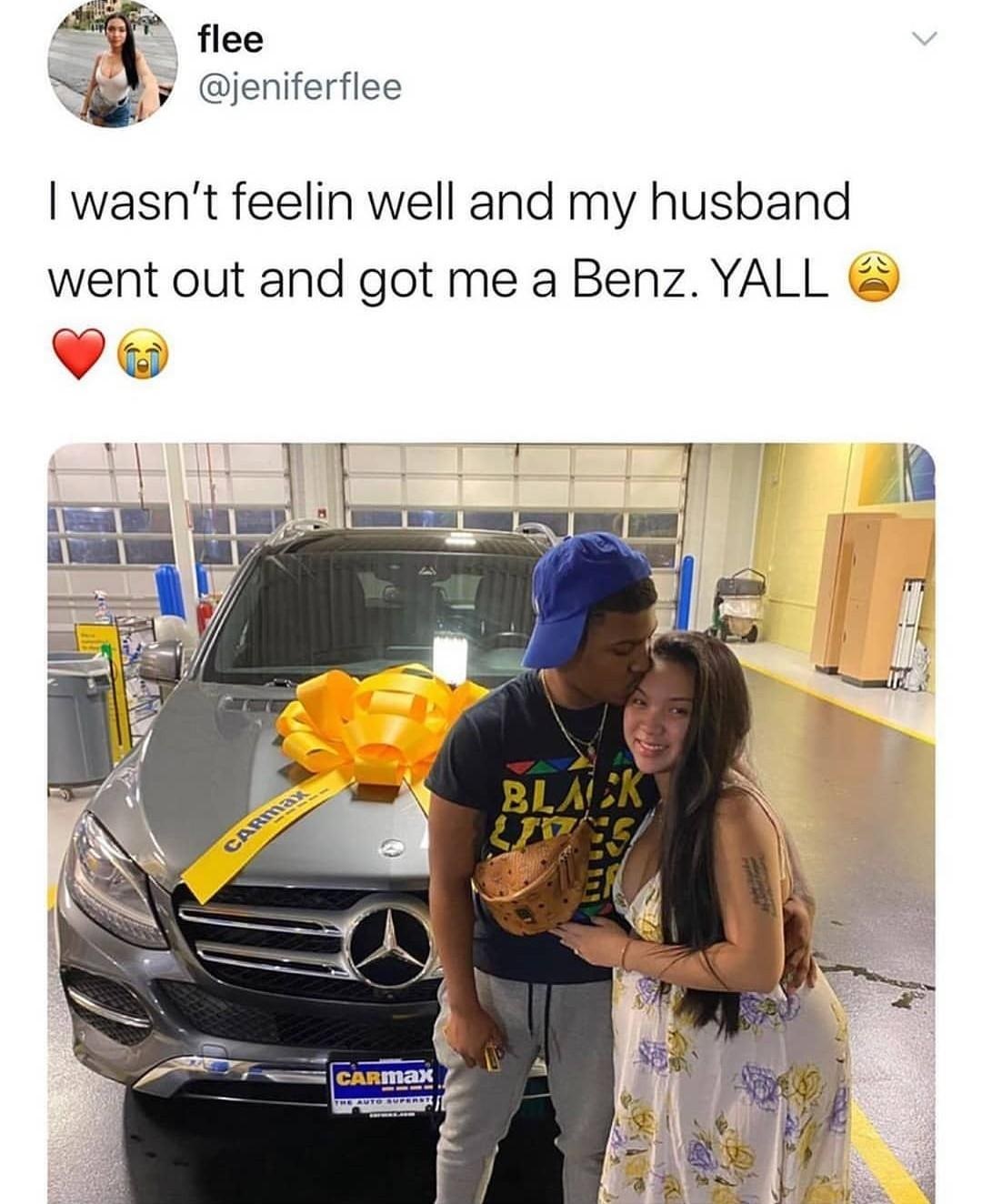 Chris 1 Meet The Man Who Bought His Wife a Benz Car Because She Was Not Feeling Well -SEE PHOTOS