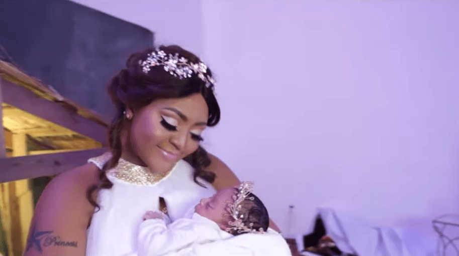 Regina Daniels and her billionaire husband finally show their son’s face