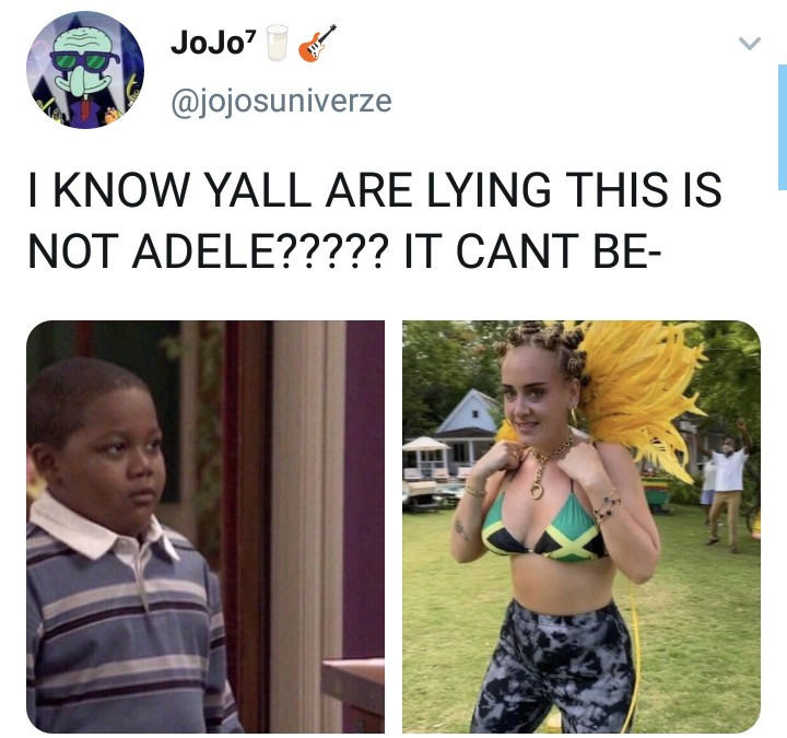 Adele mocked