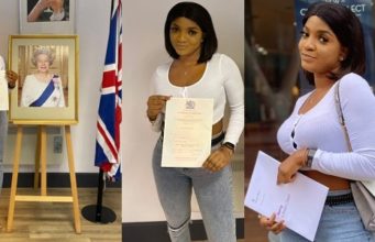 Nigerian lady jubilates