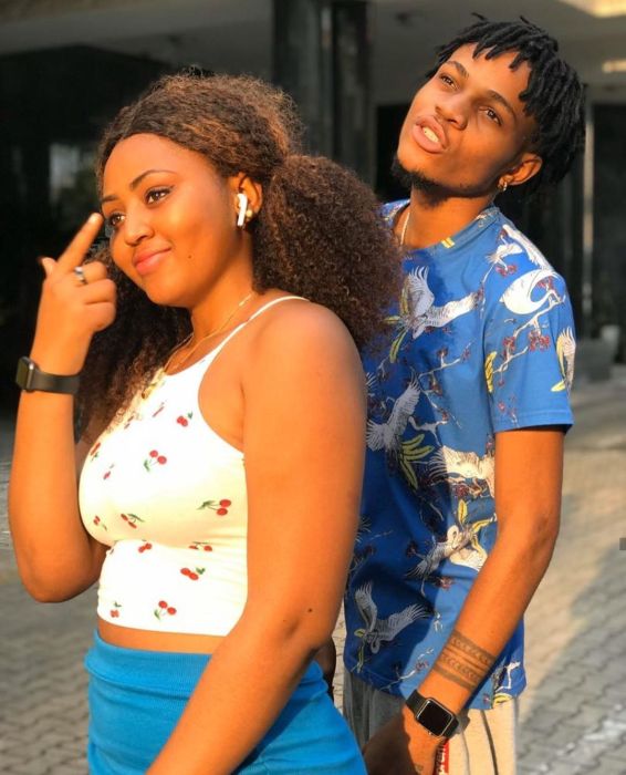 regina daniels' brothers