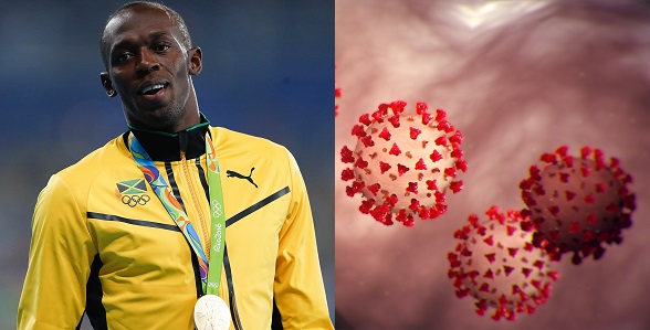 usain bolt tests positive