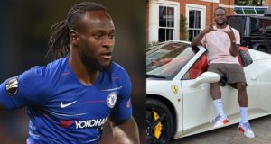 victor moses shows off
