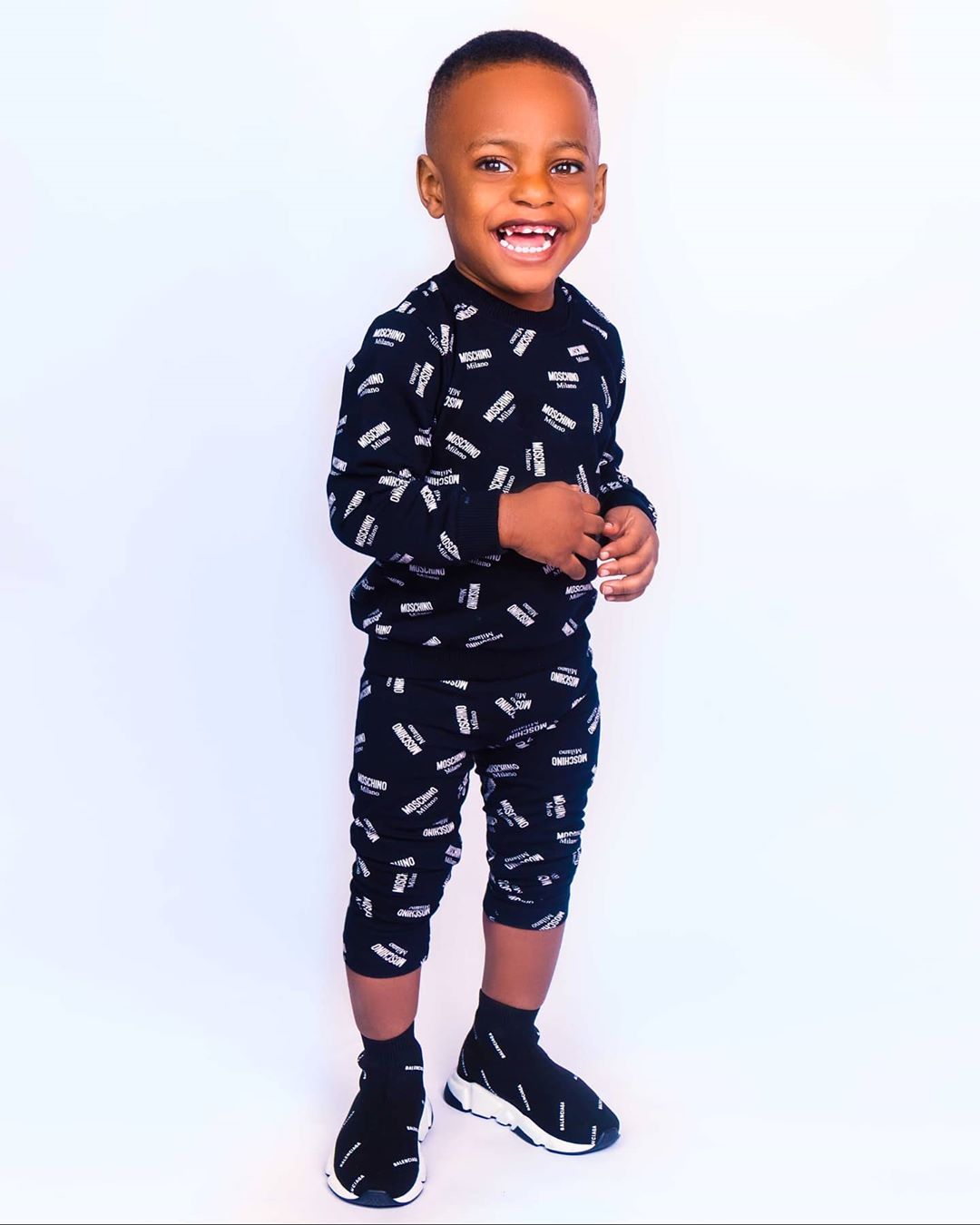 Linda Ikeji celebrates son
