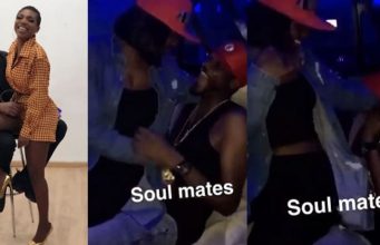 Annie Idibia celebrates