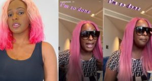 DJ Cuppy cries out