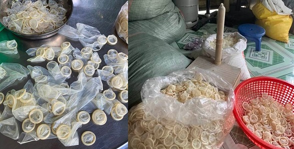 324,000 used condoms