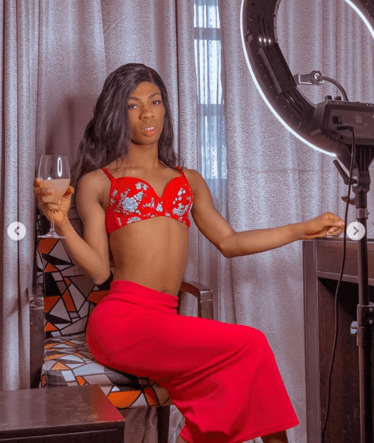 Crossdresser James Brown