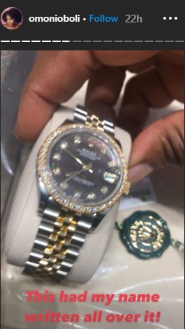 omoni oboli rolex wristwatch
