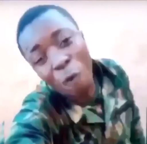 nigerian soldier warns sars
