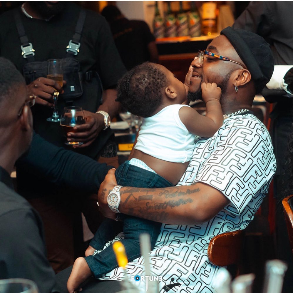 Davido Celebrates Son