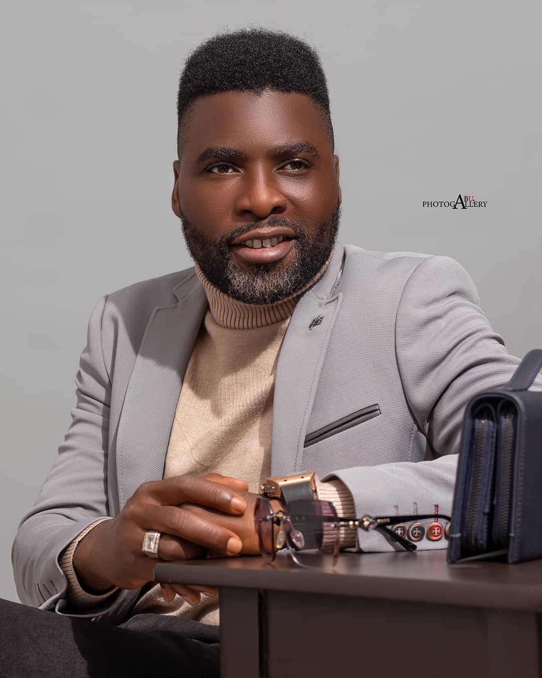 Actor, Ibrahim Chatta dazzles in new photos as he celebrates 50th birthday