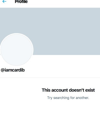 cardi b deactivates